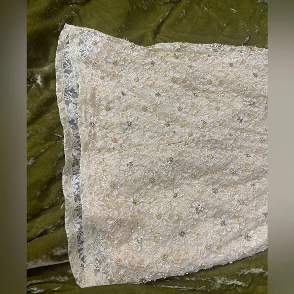 Topshop yellow sequin beaded embroidered sparkle strappy shift dress winx - Picture 6 of 14